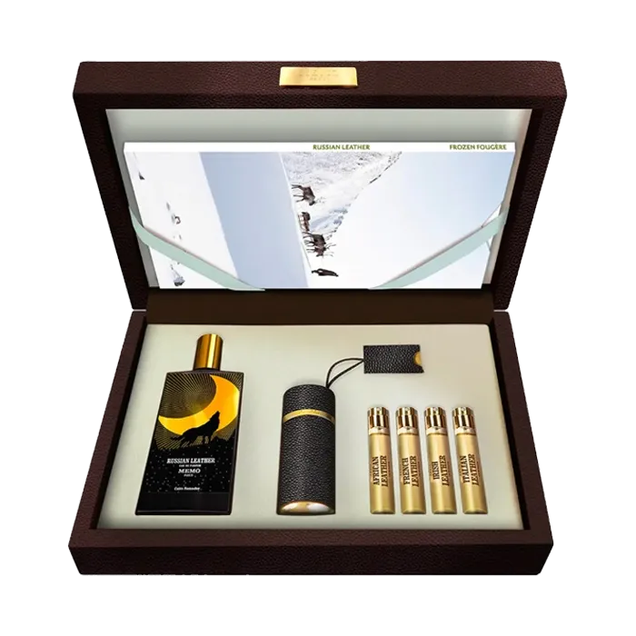 Miniature 1 de COFFRET RUSSIAN LEATHER 75 ML + TRAVEL SET